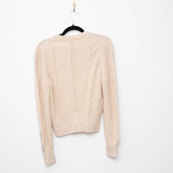 Jason Wu x RTR Cream Floral Knit Sweater - Picture 6 of 10